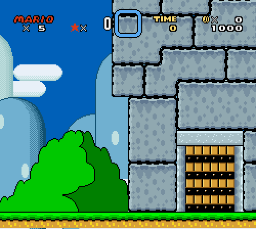 Super Mario World mosaic